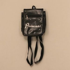 Mini Princess Rhinestone Backpack